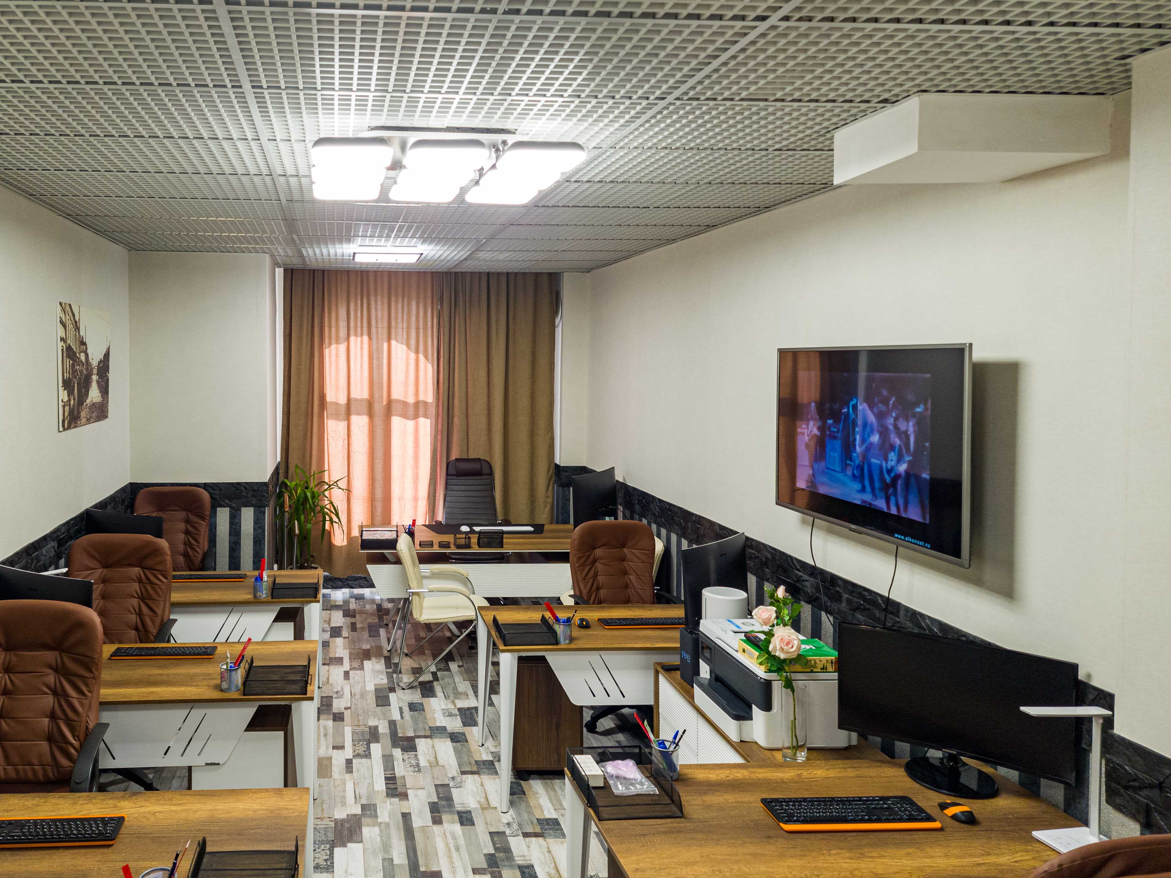 Светлый офис в Бизнес-центре